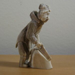 Inuit Woman with Saw - 189