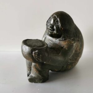 Inuit Woman with Bowl - 837