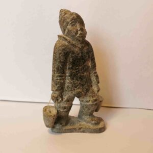 Inuit Woman with Buckets - 894