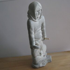 Inuit Drummer with a Seal- 672