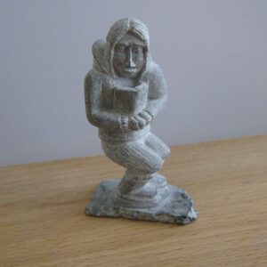 Inuit with Book - 677
