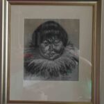 Carlo Berthelsen - Portrait of a Inuit Child from Thule - 172