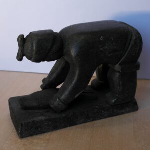 Inuit with Seal - 241