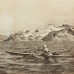 A Riis Carstensen - Inuit in kayak