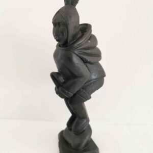 Inuit Woman with Child and Drum - 968