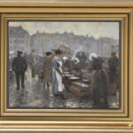 Royal Copenhagen - Paul Fischer - Fiskerkonerne på Gammel Strand