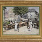 Royal Copenhagen - Paul Fischer - Højbro Plads set mod Amagertorv