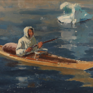 Sigurd Kielland-Brandt - Fanger i kajak