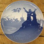 Bing & Grøndahl -1219-1919 Jubilæumsplatte - Volmerslaget