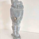 Inuit Woman Drummer with Child - 986