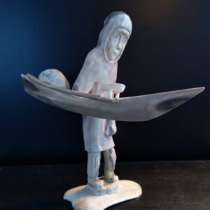 Inuk with Qajaq - 335