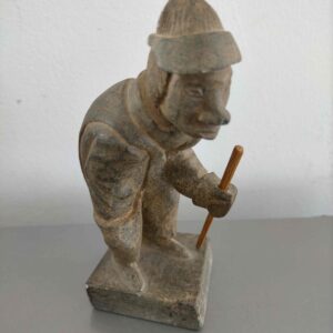 Inuit Man with a walking Stick - 204