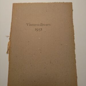 Aage Gitz Johansen - Vintersolhverv 1951