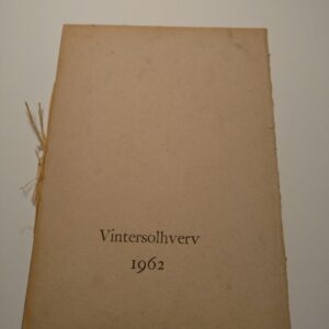 Aage Gitz Johansen - Vintersolhverv 1962