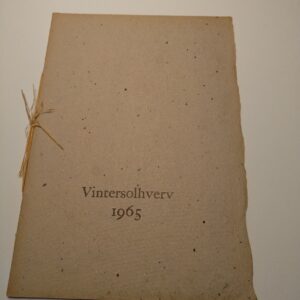 Aage Gitz Johansen - Vintersolhverv 1965