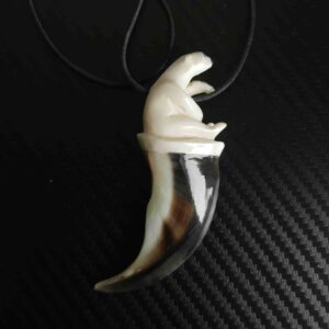 Polar Bear & Claw - Necklace - 1291