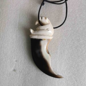 Polar Bear & Claw - Necklace - 1294