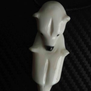 Two Polar Bear Heads - Necklace - 1289